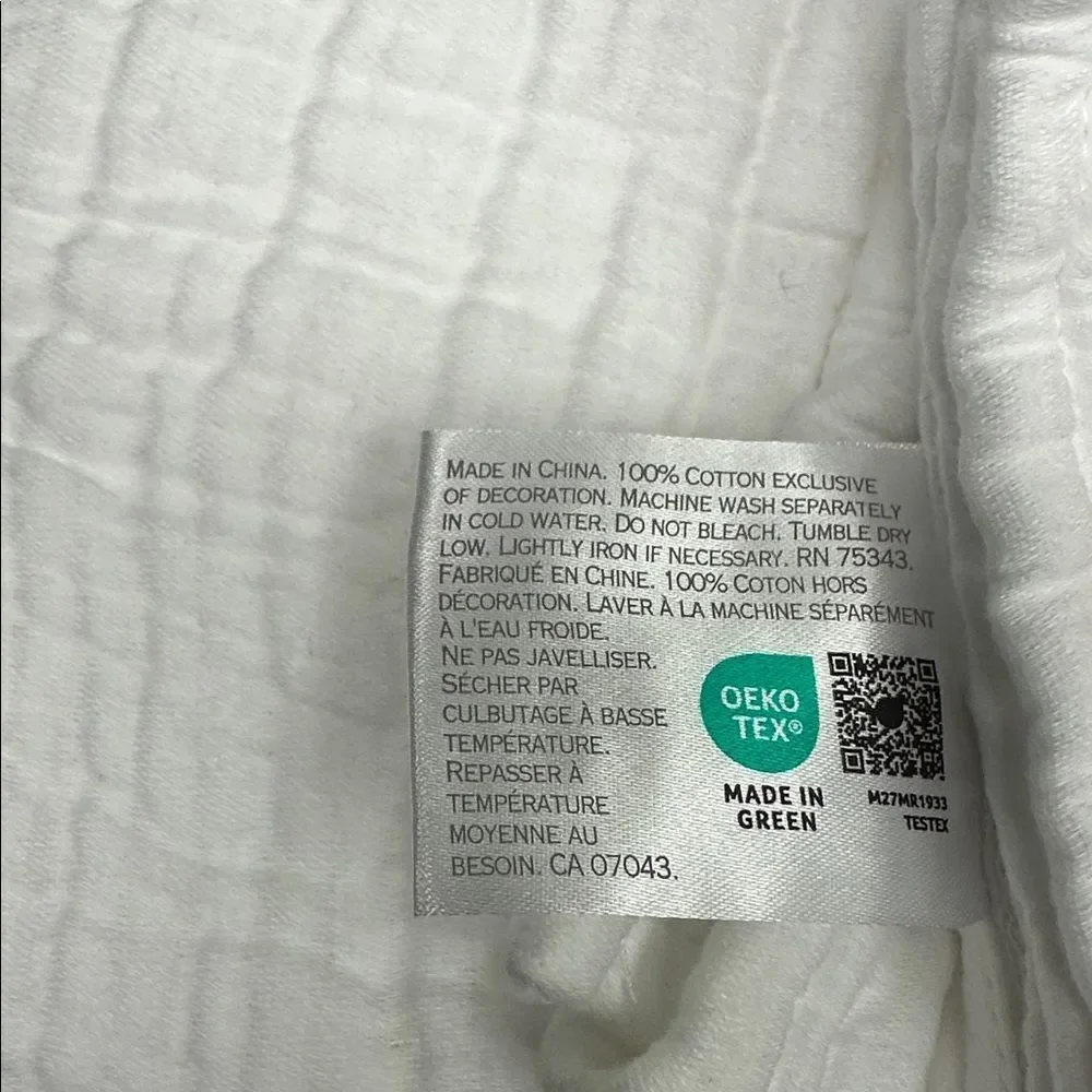 SC White Sage Green Brown Cotton Gauze Fall Harvest Pumpkin Kitchen Towels